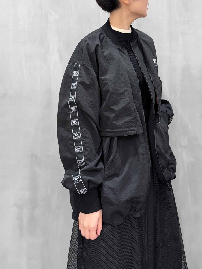 RISLEY(リズレー)|×Reebok Layered bomber jacket|R2603-RBK960
