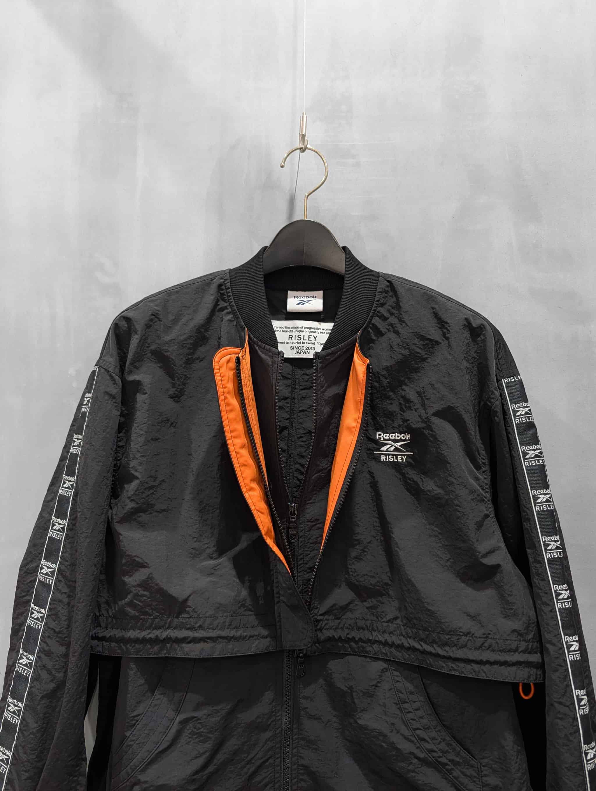 RISLEY（リズレー）｜×Reebok Layered bomber jacket｜R2603-RBK960