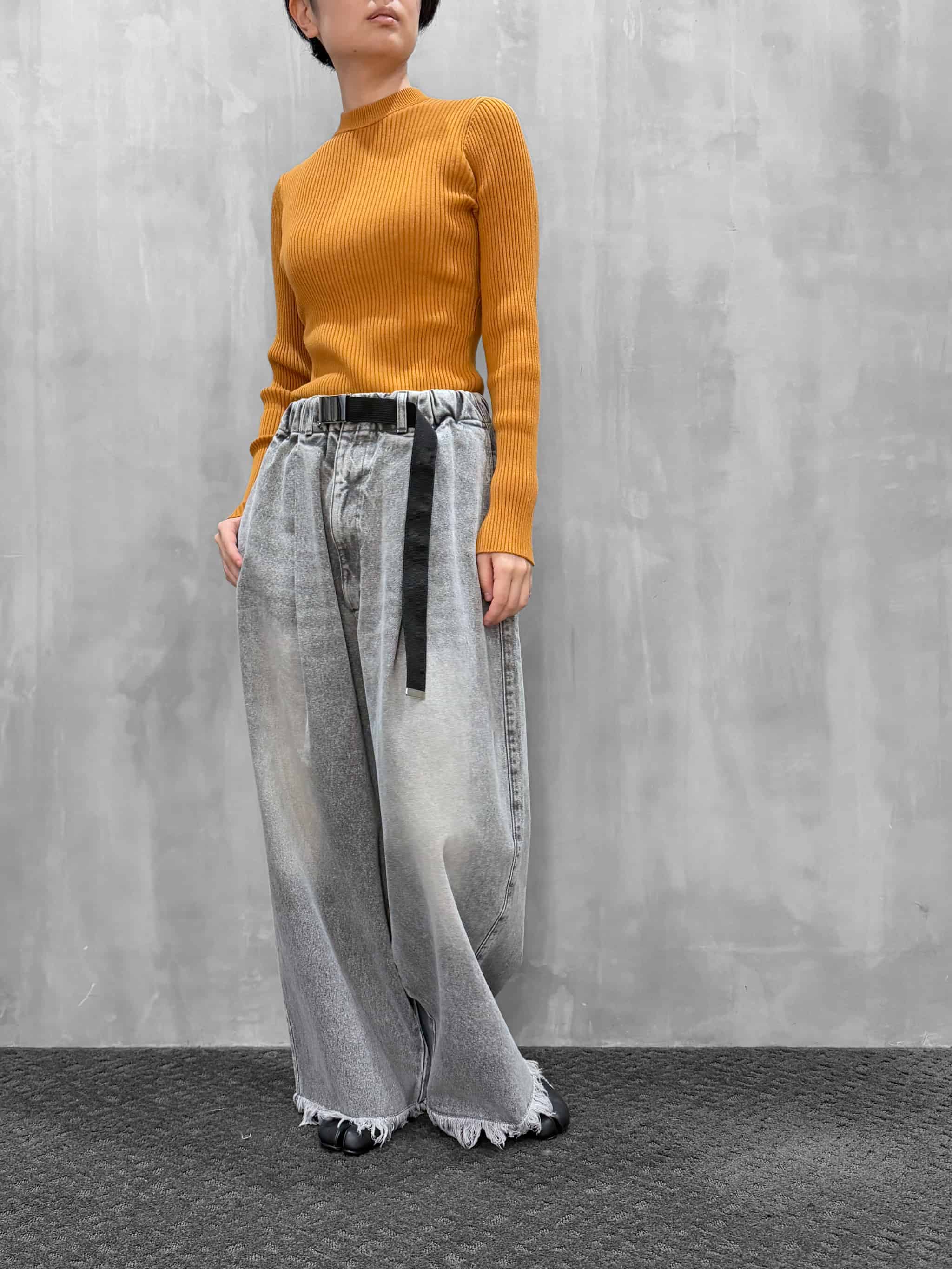 FORFORMO（フォルフォルモ）｜High Stretch Lib Knit Tops｜726314