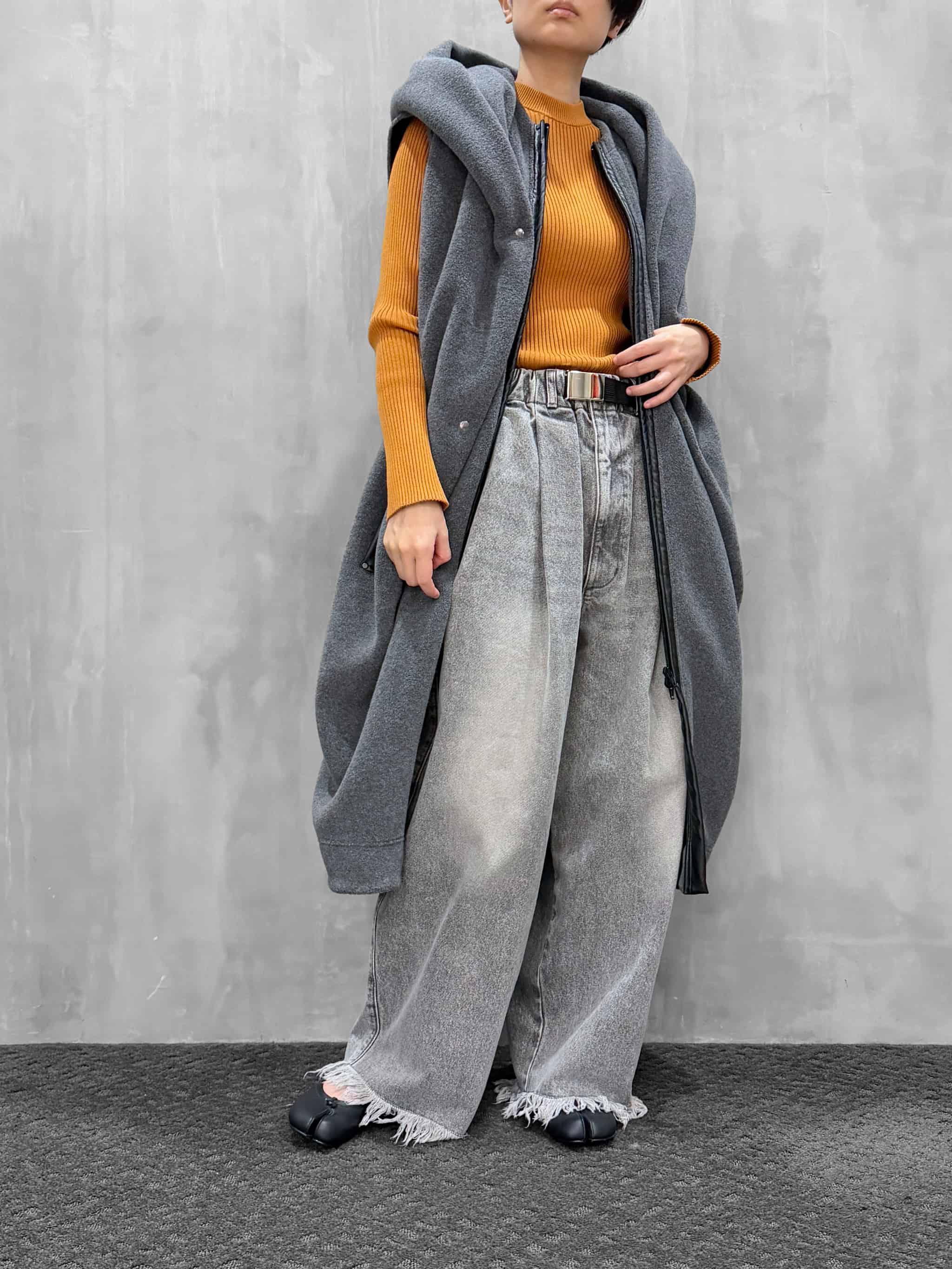 FORFORMO（フォルフォルモ）｜High Stretch Lib Knit Tops｜726314