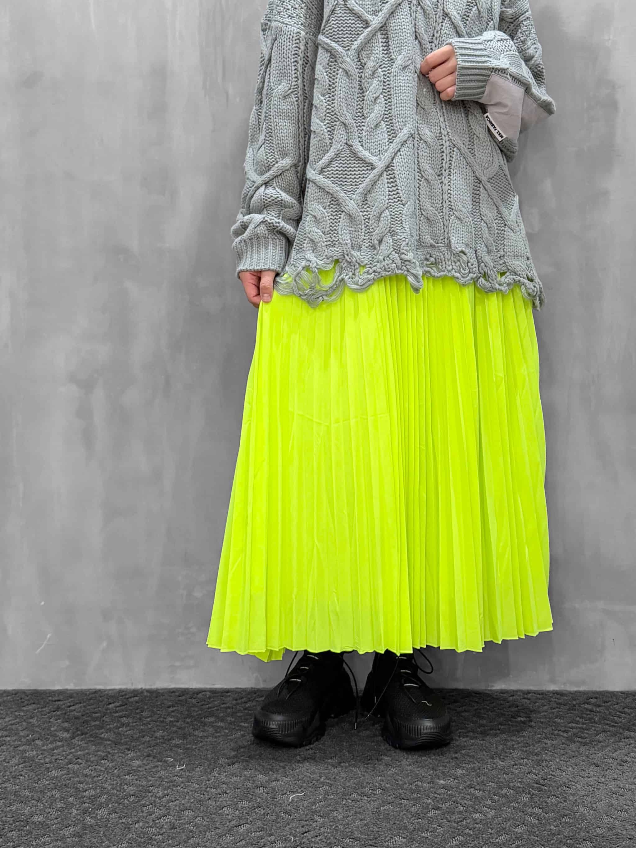 THOMAS MAGPIE（トーマスマグパイ）｜Neon Pleats Skirt｜2263607
