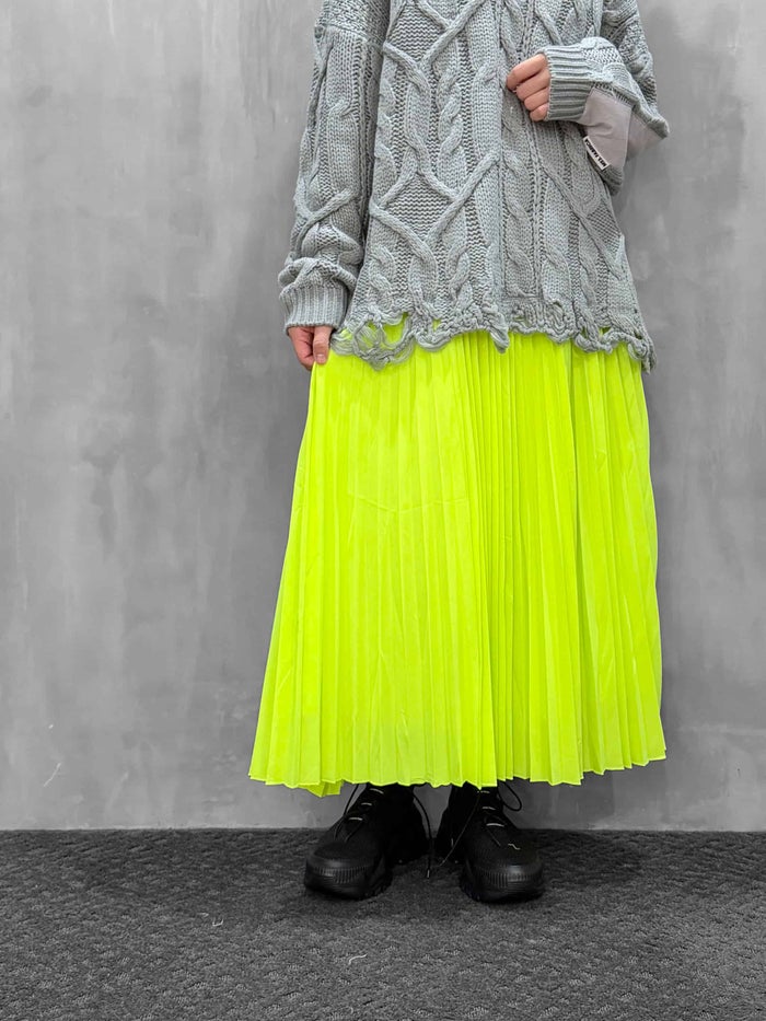 THOMAS MAGPIE(トーマスマグパイ)|Neon Pleats Skirt|2263607