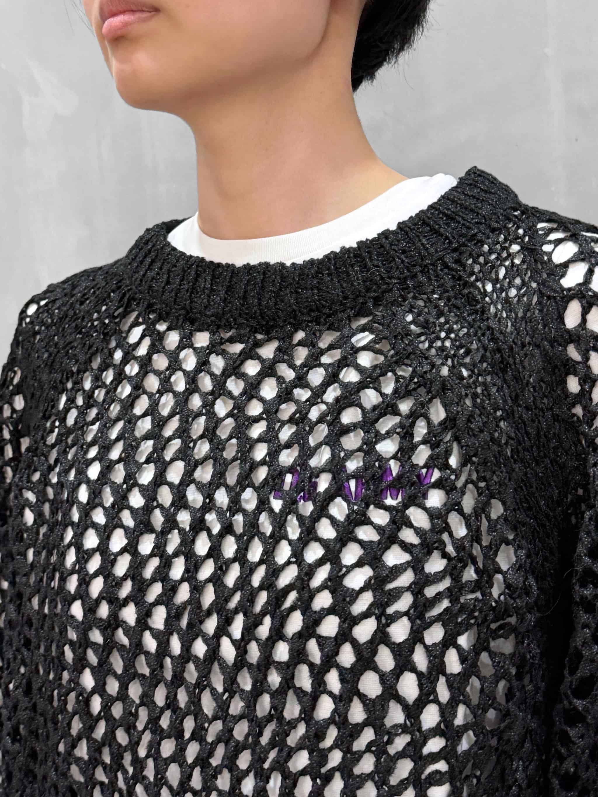 THOMAS MAGPIE（トーマスマグパイ）｜3G Mesh Knit Pullover｜2263707