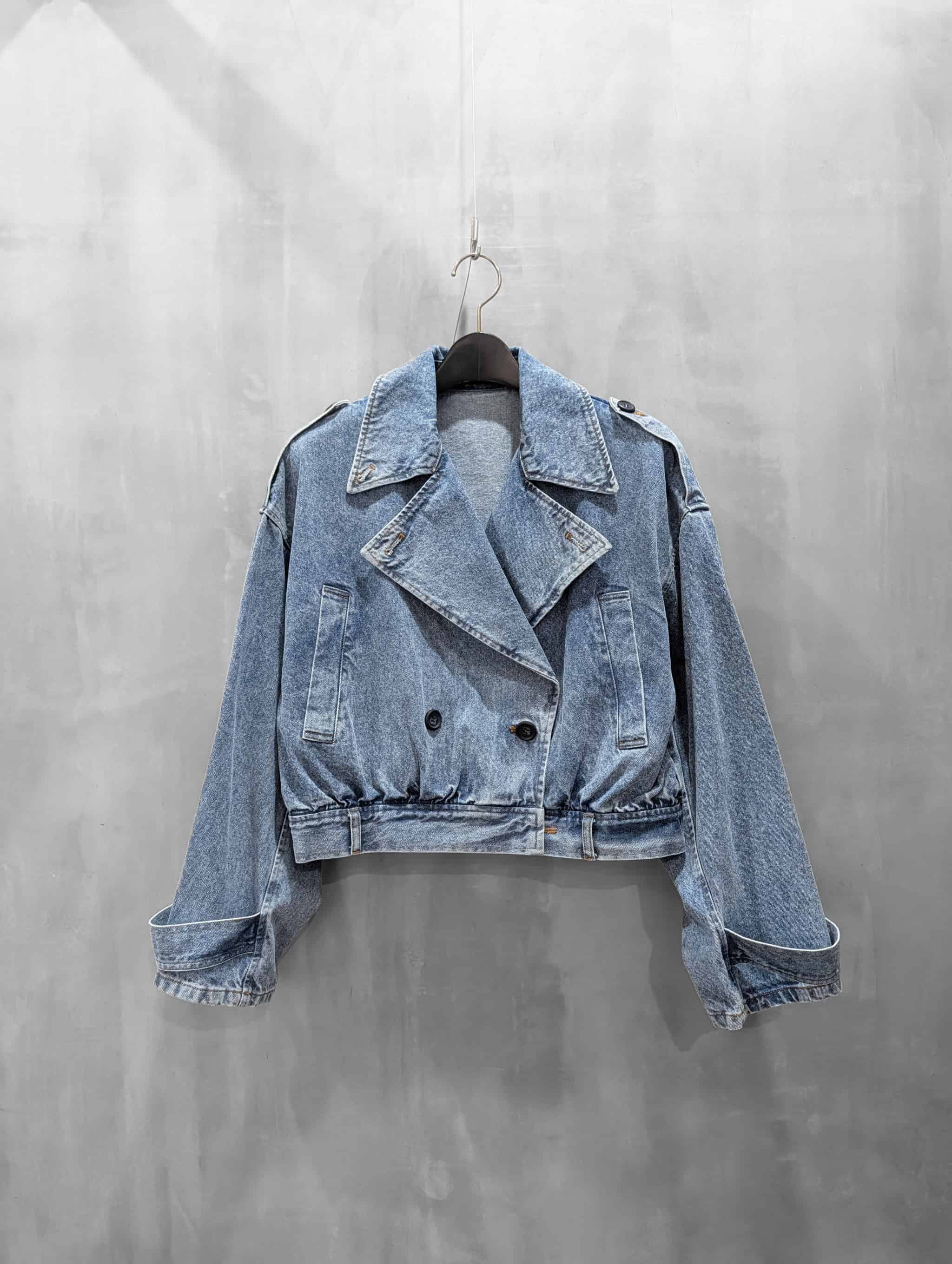 MAISON SPECIAL（メゾンスペシャル）｜Denim Short Trench Coat