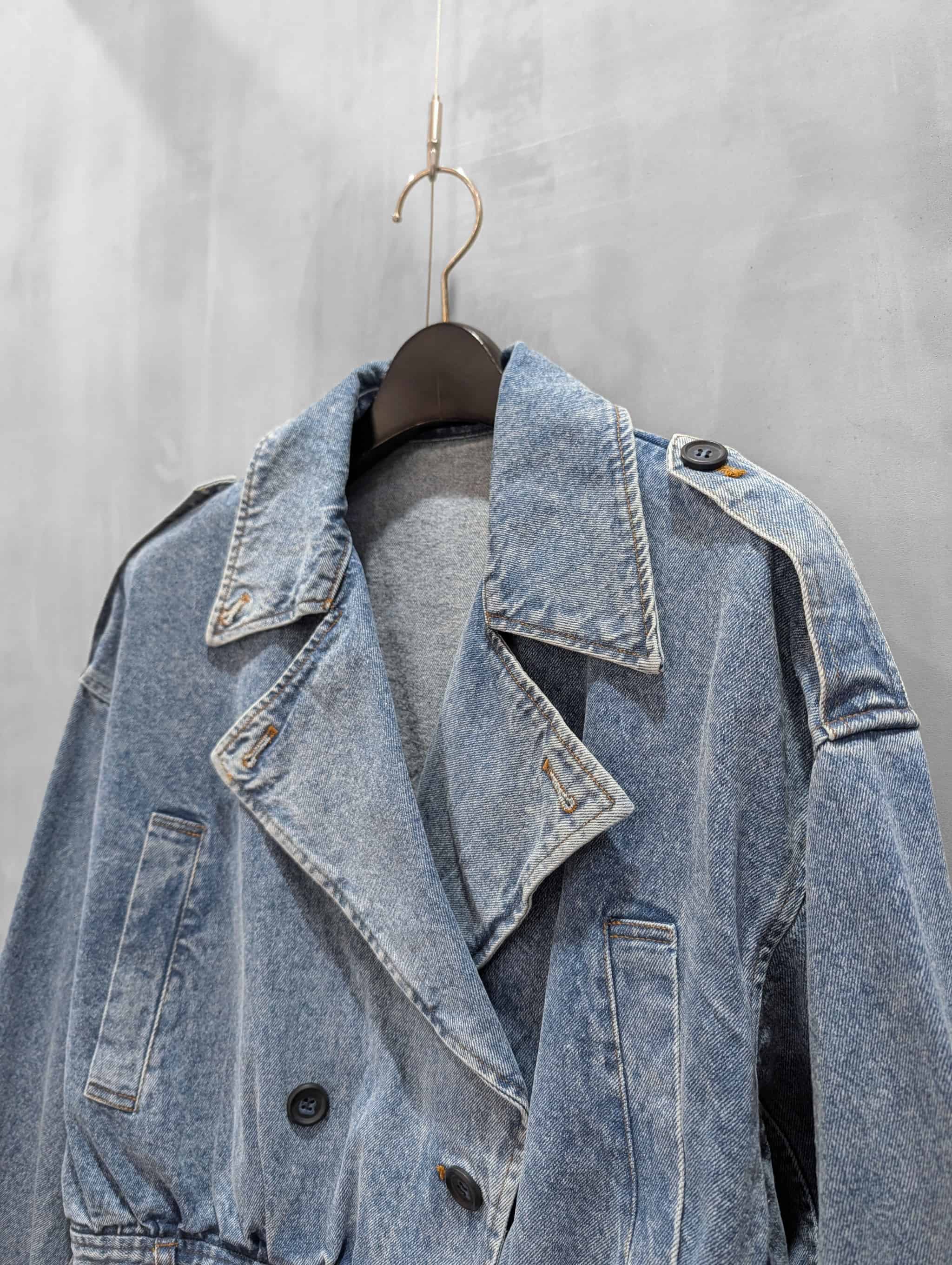 MAISON SPECIAL（メゾンスペシャル）｜Denim Short Trench Coat
