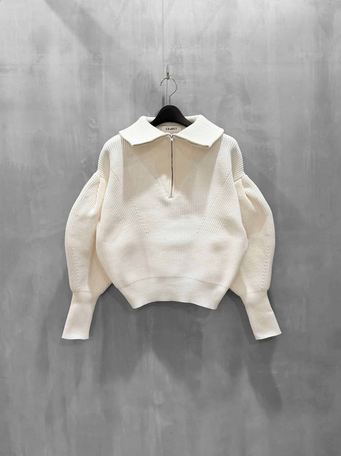 CEaRET(シーレット)|Half Zip Knit|264010