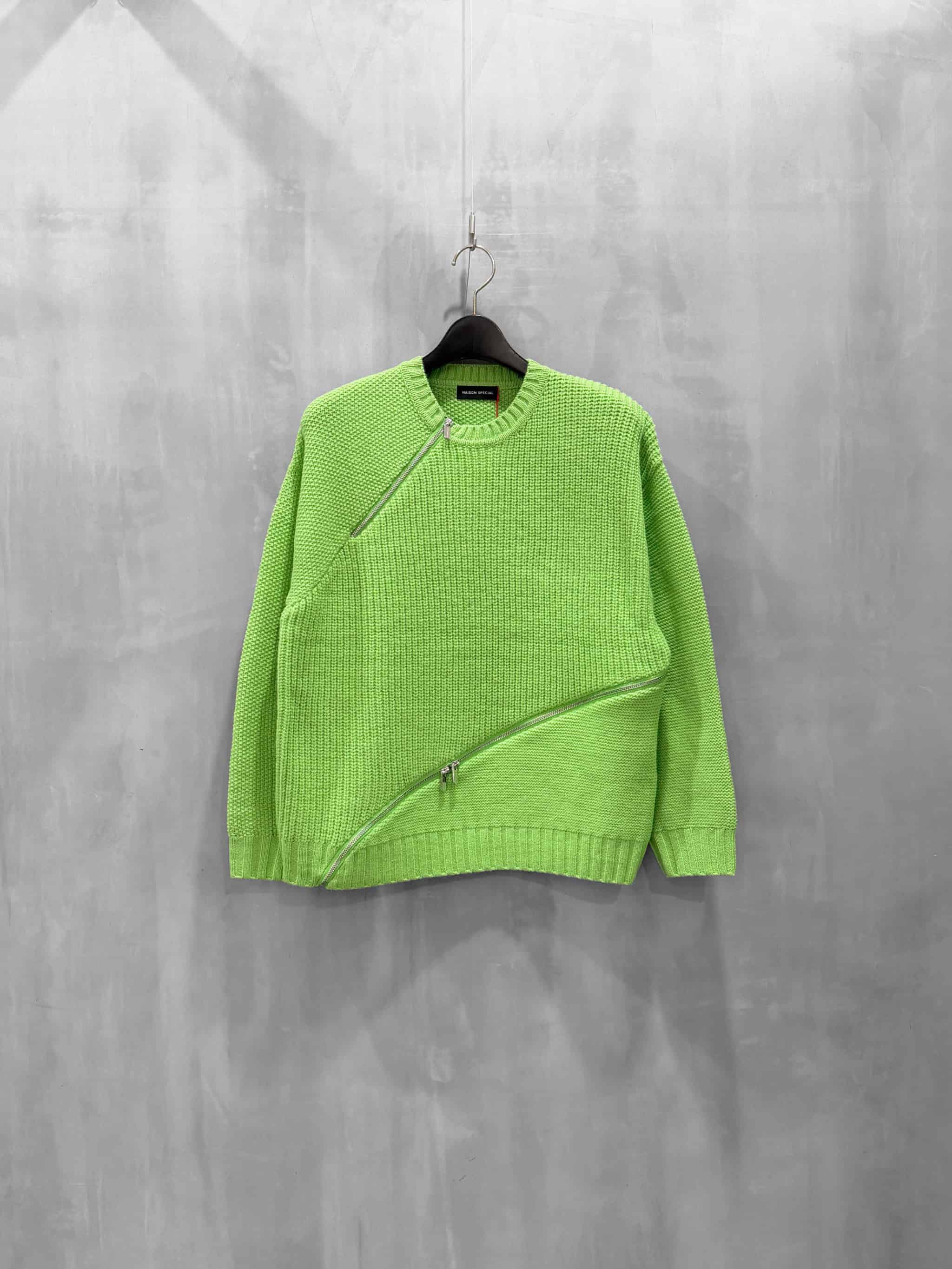 MAISON SPECIAL（メゾンスペシャル）｜Zipper Knit｜21262366001 | MFG