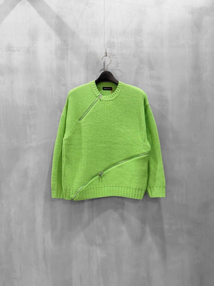 MAISON SPECIAL(メゾンスペシャル)|Zipper Knit|21262366001