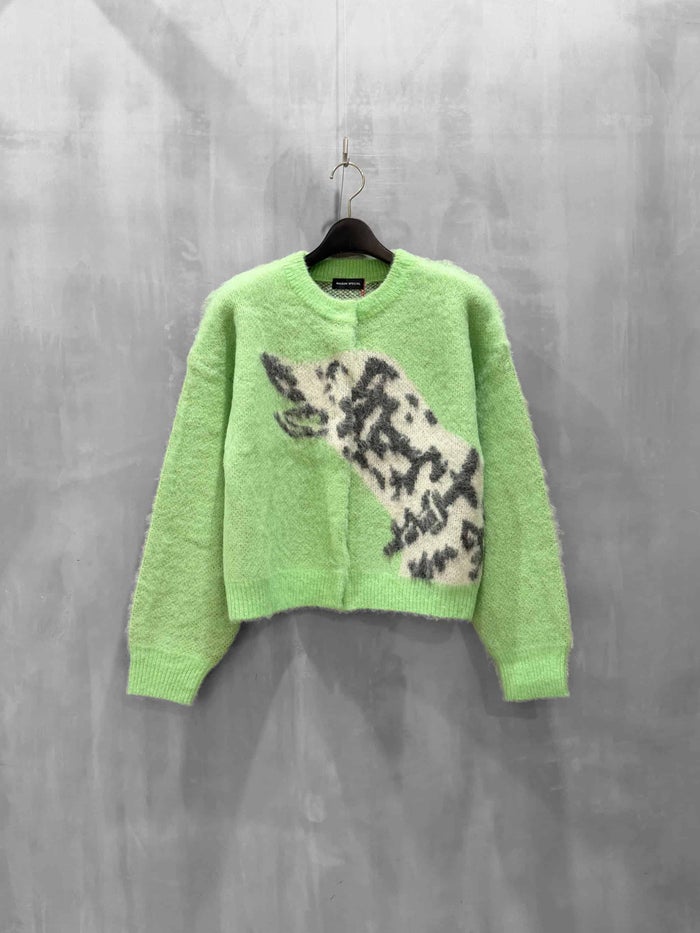 MAISON SPECIAL(メゾンスペシャル)|Dalmatian Knit Cardigan|21262366003