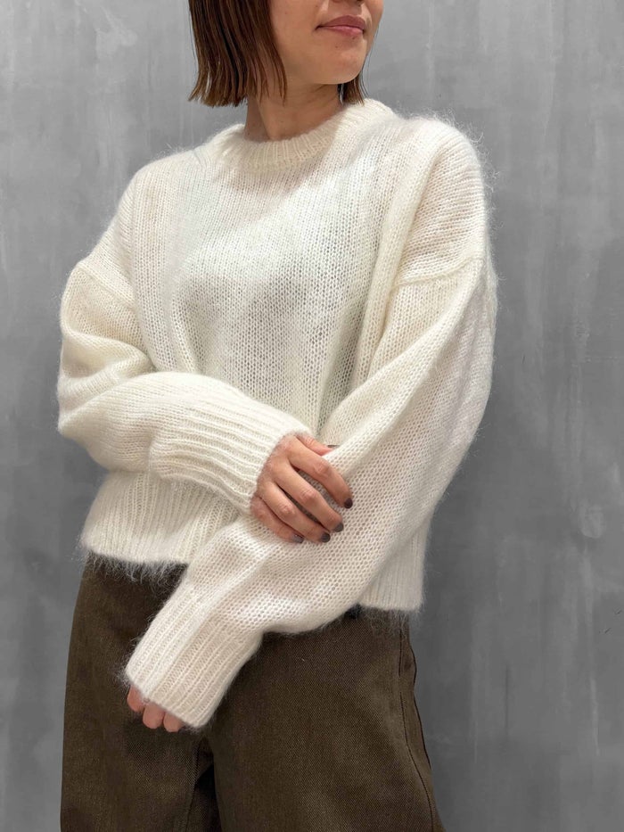 CEaRET(シーレット)|Mohair Crew Neck Knit Pullover|264012